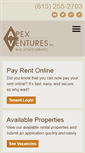 Mobile Screenshot of apexventuresinc.com